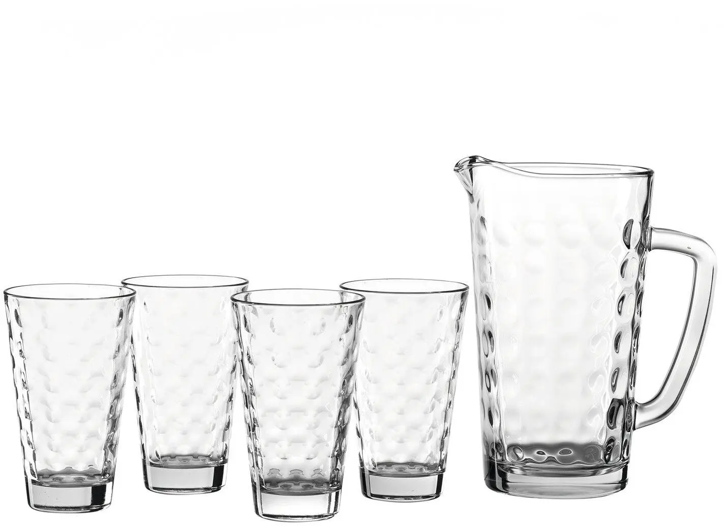 Leonardo Krug/Becher OPTIC 5-teilig 1 Leonardo Krug/Becher OPTIC 5-teilig