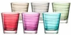 Leonardo Becher-Set Vario Klein, Farbig Sortiert, 6er-Set