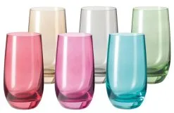 Leonardo Becher-Set Sora Groß, Farbig Sortiert, 6er-Set