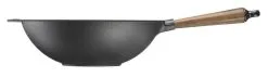 Skeppshult Wokpfanne Aus Gusseisen Mit Walnussgriff 32 Cm -Geschirr boutique en ligne 0875V profil 166 l