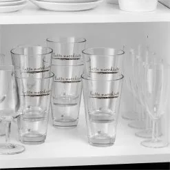 WMF Latte Macchiato-Set 12-teilig -Geschirr boutique en ligne 09 9626 9999 Space saving stackable design 301