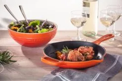 Le Creuset Brat- Und Servierpfanne Signature In Marseille -Geschirr boutique en ligne 13 Servierpfanne neu Ofenrot mitKra uter l