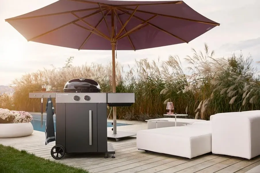 Outdoorchef Gaskugelgrill Arosa 570 G EVO Grey Steel – Bild 4