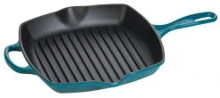 Le Creuset Grillpfanne Signature Quadratisch In Deep Teal