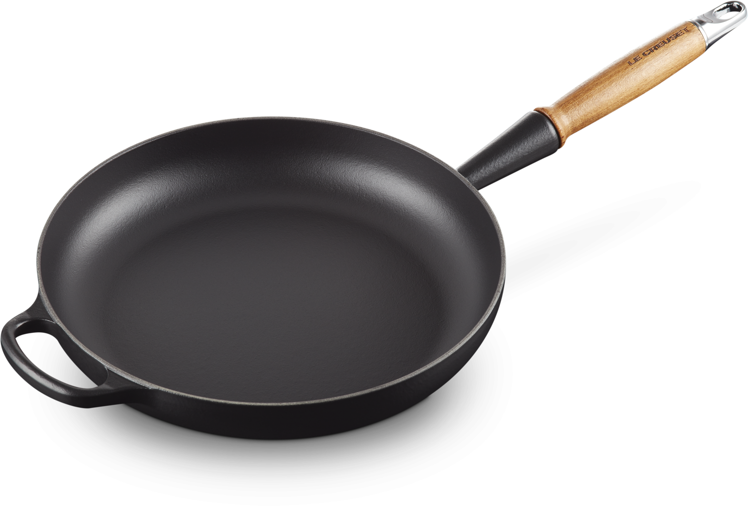 Le Creuset Bratpfanne Signature Aus Gusseisen In Schwarz 2 Le Creuset Bratpfanne Signature Aus Gusseisen In Schwarz – Bild 2