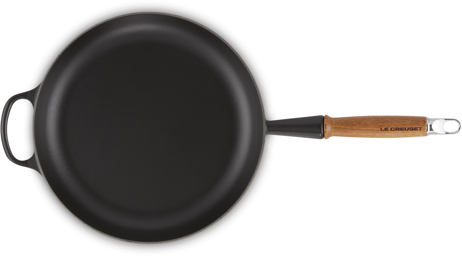 Le Creuset Bratpfanne Signature Aus Gusseisen In Schwarz 3 Le Creuset Bratpfanne Signature Aus Gusseisen In Schwarz – Bild 3