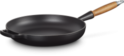 Le Creuset Bratpfanne Signature Aus Gusseisen In Schwarz