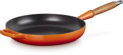 Le Creuset Bratpfanne Signature Aus Gusseisen In Ofenrot
