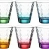 Leonardo Trinkglas OPTIC 6 Stück Farbig Sortiert 215 Ml