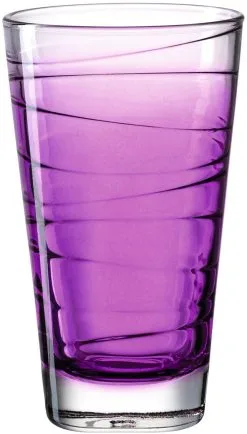Leonardo Trinkglas VARIO STRUTTURA 280 Ml Violett, 6er-Set