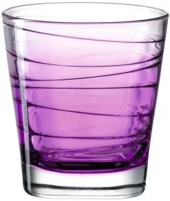 Leonardo Trinkglas VARIO STRUTTURA 250 Ml Violett, 6er-Set