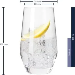 Leonardo Trinkglas PUCCINI 365 Ml, 6er-Set -Geschirr boutique en ligne 210 069558 1 K