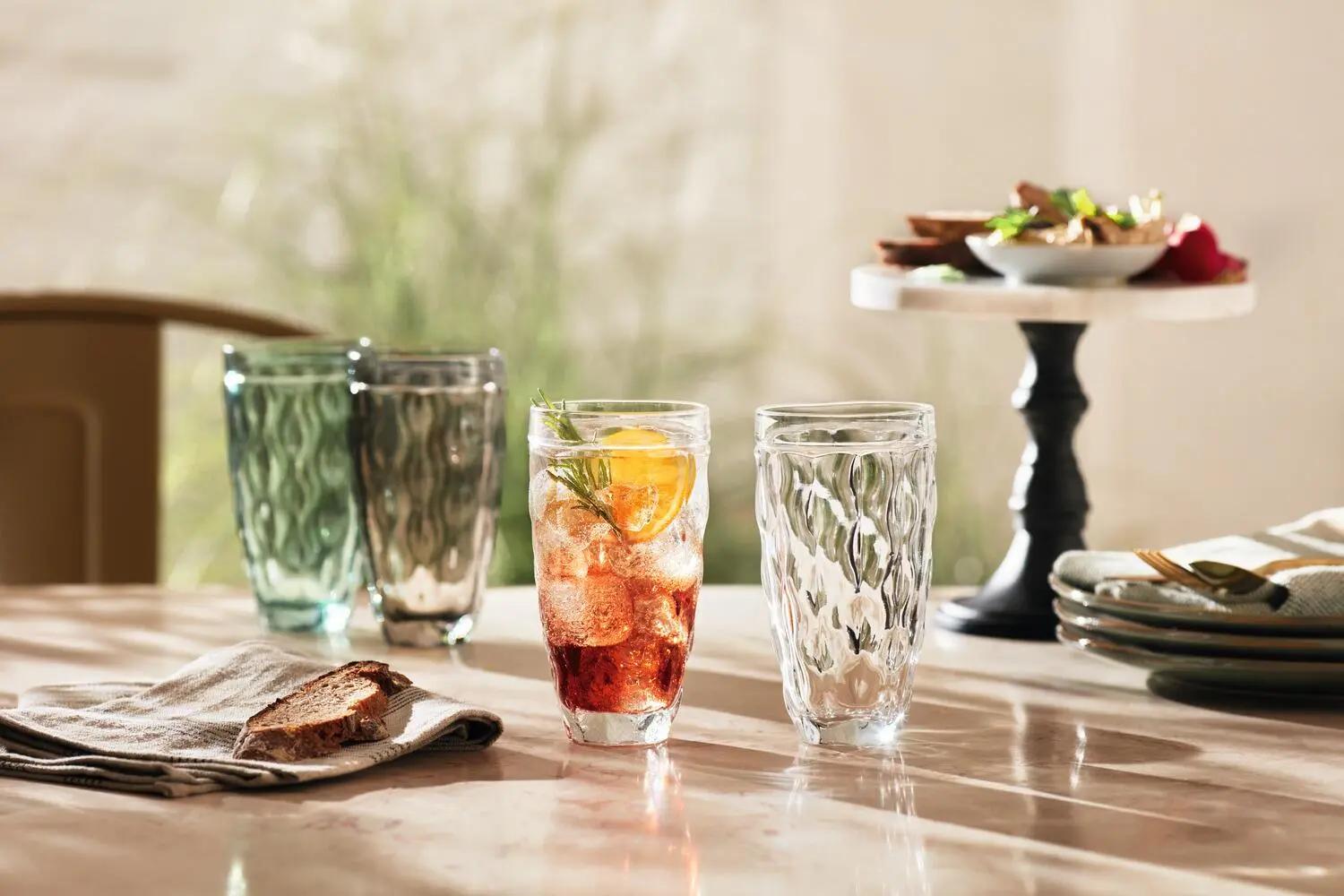 Leonardo Trinkglas BRINDISI 370 Ml Anthrazit, 6er-Set 5 Leonardo Trinkglas BRINDISI 370 Ml Anthrazit, 6er-Set – Bild 5