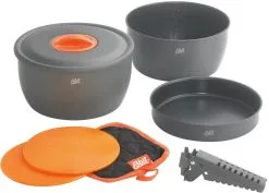 Esbit Aluminium-Kochset, Mit Antihaftbeschichtung