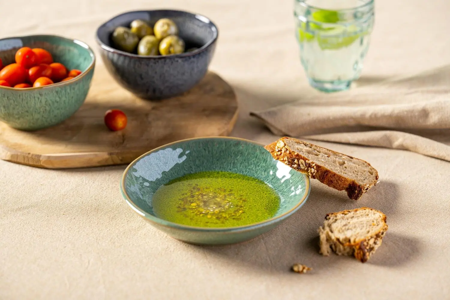 Leonardo Keramikteller MATERA 16,3 Cm Grün 2 Leonardo Keramikteller MATERA 16,3 Cm Grün – Bild 2