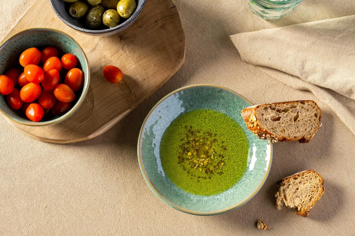 Leonardo Keramikteller MATERA 16,3 Cm Grün 3 Leonardo Keramikteller MATERA 16,3 Cm Grün – Bild 3