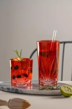 Leonardo Trinkglas CAPRI 220 Ml Rot -Geschirr boutique en ligne 221 022362 2 K 1