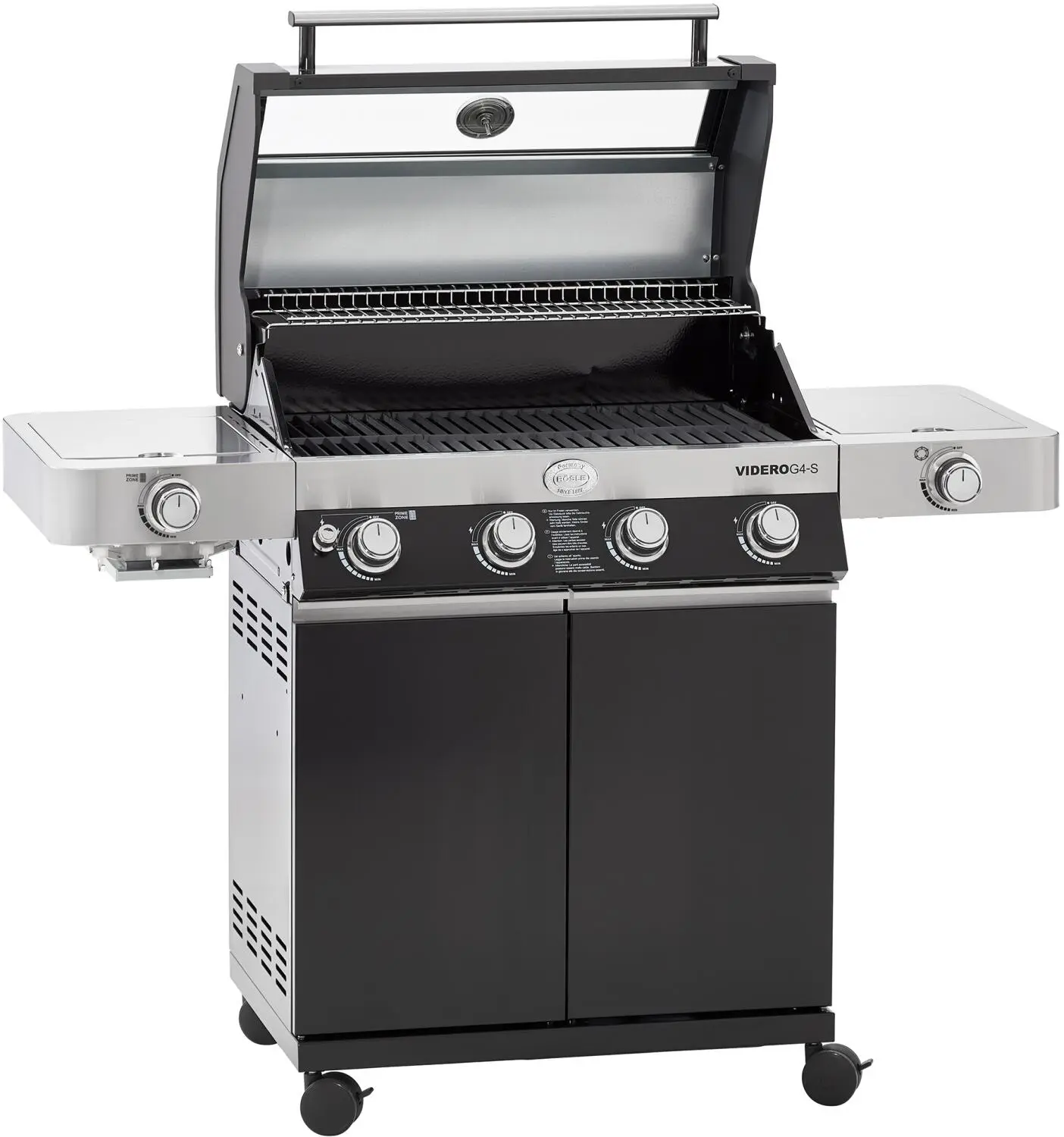 Rösle Gasgrill BBQ-Station Videro G4-S Vario+ In Schwarz 2 Rösle Gasgrill BBQ-Station Videro G4-S Vario+ In Schwarz – Bild 2