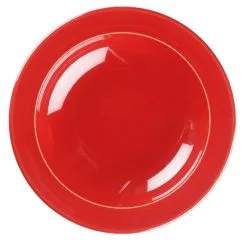 Emile Henry Suppen-/Pastateller In Kirschrot