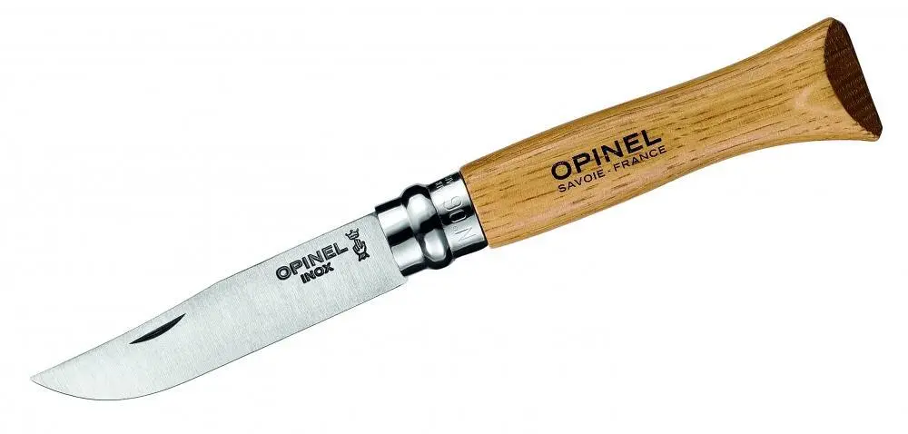 Opinel Messer, Eiche, Größe 6, Rostfrei 1 Opinel Messer, Eiche, Größe 6, Rostfrei