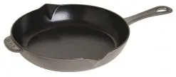 Staub Bratpfanne Mit Gusseisengriff In Graphitgrau