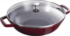 Staub Wok Aus Gusseisen In Grenadine, Klein