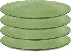 Koziol Teller Groß, 4er-Set In Grün