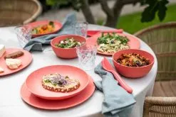 Koziol Teller Groß, 4er-Set In Coral -Geschirr boutique en ligne 5005 5006 5004 CLUB 8003 KLIKK 704 10