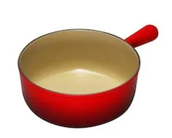 Le Creuset Caquelon Aus Gusseisen In Kirschrot