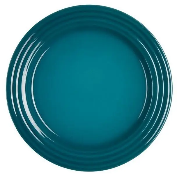 Le Creuset Frühstücksteller In Deep Teal 1 Le Creuset Frühstücksteller In Deep Teal