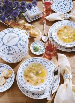 Kahla Tradition Kaffeebecher 0,30 L In Blau Saks -Geschirr boutique en ligne Ambiente Blau Saks 4 29 l