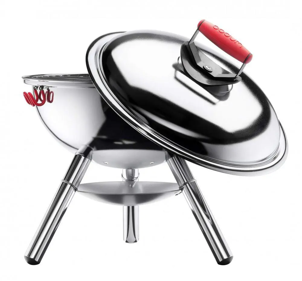 Bodum Holzkohlegrill Fyrkat In Glänzend 2 Bodum Holzkohlegrill Fyrkat In Glänzend – Bild 2