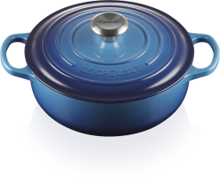 Le Creuset Sauteuse Signature Aus Gusseisen In Azure