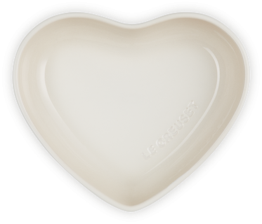 Le Creuset Schüssel In Herzform In Meringue 3 Le Creuset Schüssel In Herzform In Meringue – Bild 3