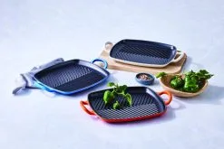 Le Creuset Grillplatte Signature Rechteckig Aus Gusseisen In Meringue -Geschirr boutique en ligne LECREUSET GENERIC 19777 Colour Your Day