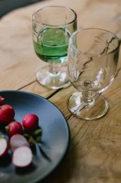 La Rochère Wasserglas Libellules, 6er-Set -Geschirr boutique en ligne LaRochere Beautyshot 7B LIBELLULES 0204 ABSINTHE 10 EmilieK