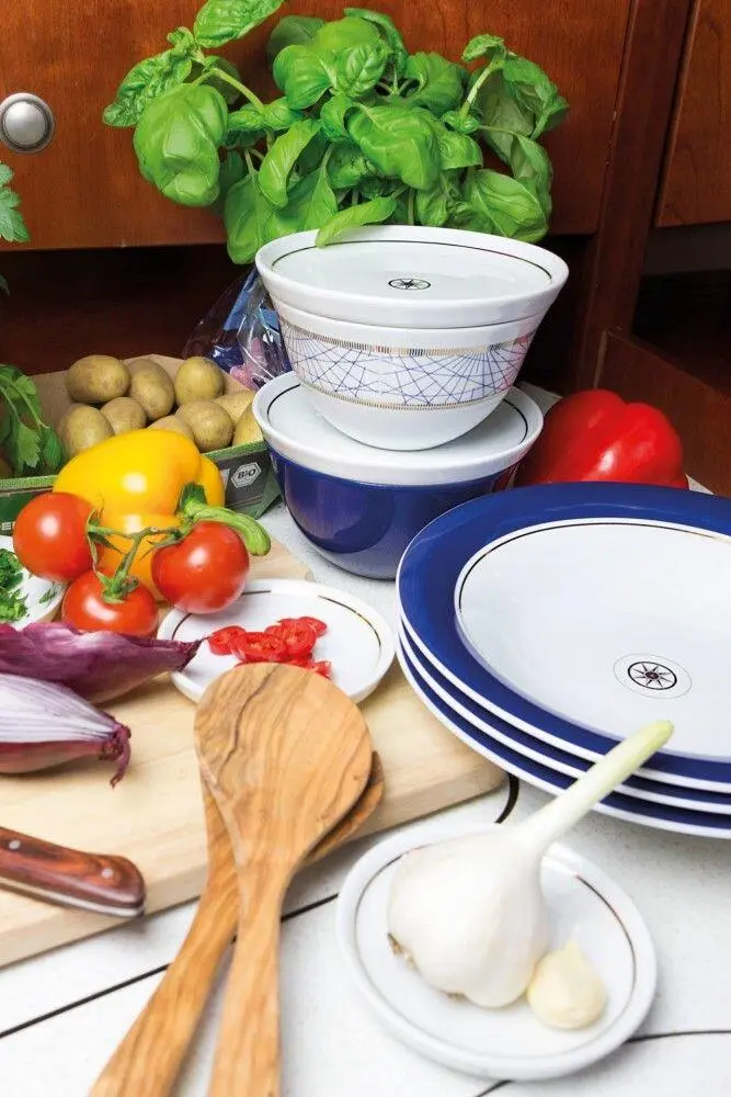 Kahla Kuchenteller Magic Grip On Tour Blue Harbour, 21,5 Cm 4 Kahla Kuchenteller Magic Grip On Tour Blue Harbour, 21,5 Cm – Bild 4