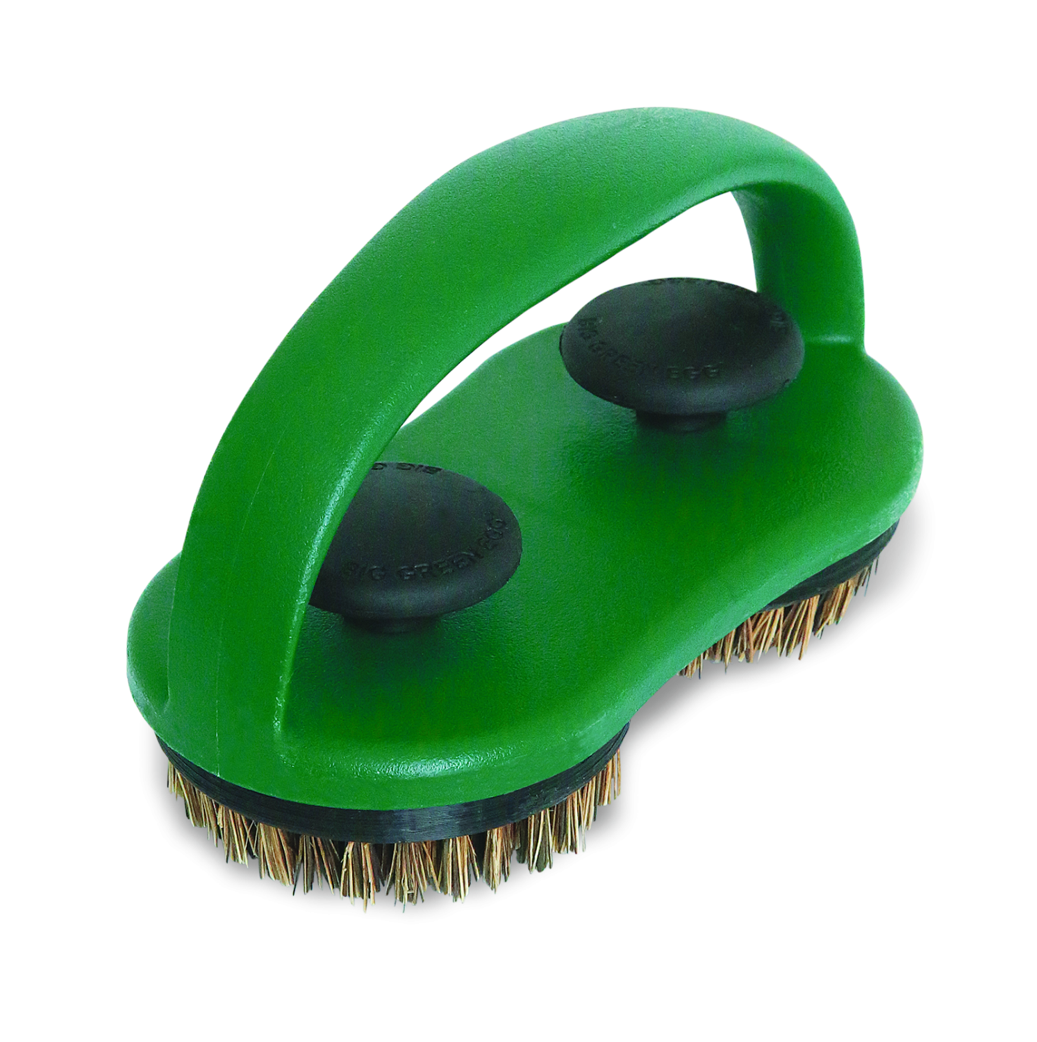 Big Green Egg Doppelter Grillrost-Schrubber Mit Palmyra 1 Big Green Egg Doppelter Grillrost-Schrubber Mit Palmyra