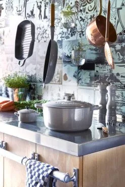 Geschirr boutique en ligne -Geschirr boutique en ligne Perlgrau Gusseisen LS neu l