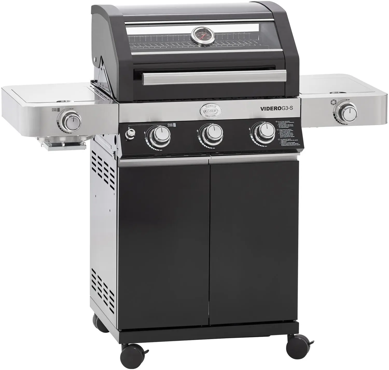 Rösle Gasgrill BBQ-Station VIDERO G3-S Vario+ 1 Rösle Gasgrill BBQ-Station VIDERO G3-S Vario+