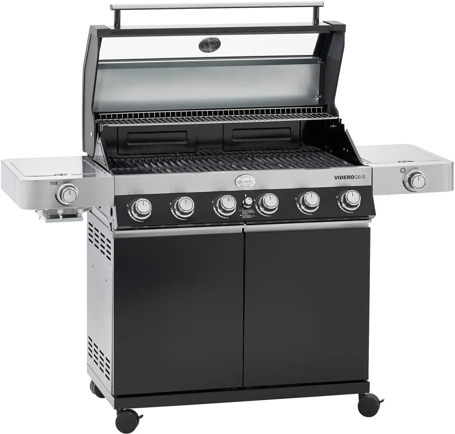 Rösle Gasgrill BBQ-Station VIDERO G6-S Vario+ 2 Rösle Gasgrill BBQ-Station VIDERO G6-S Vario+ – Bild 2