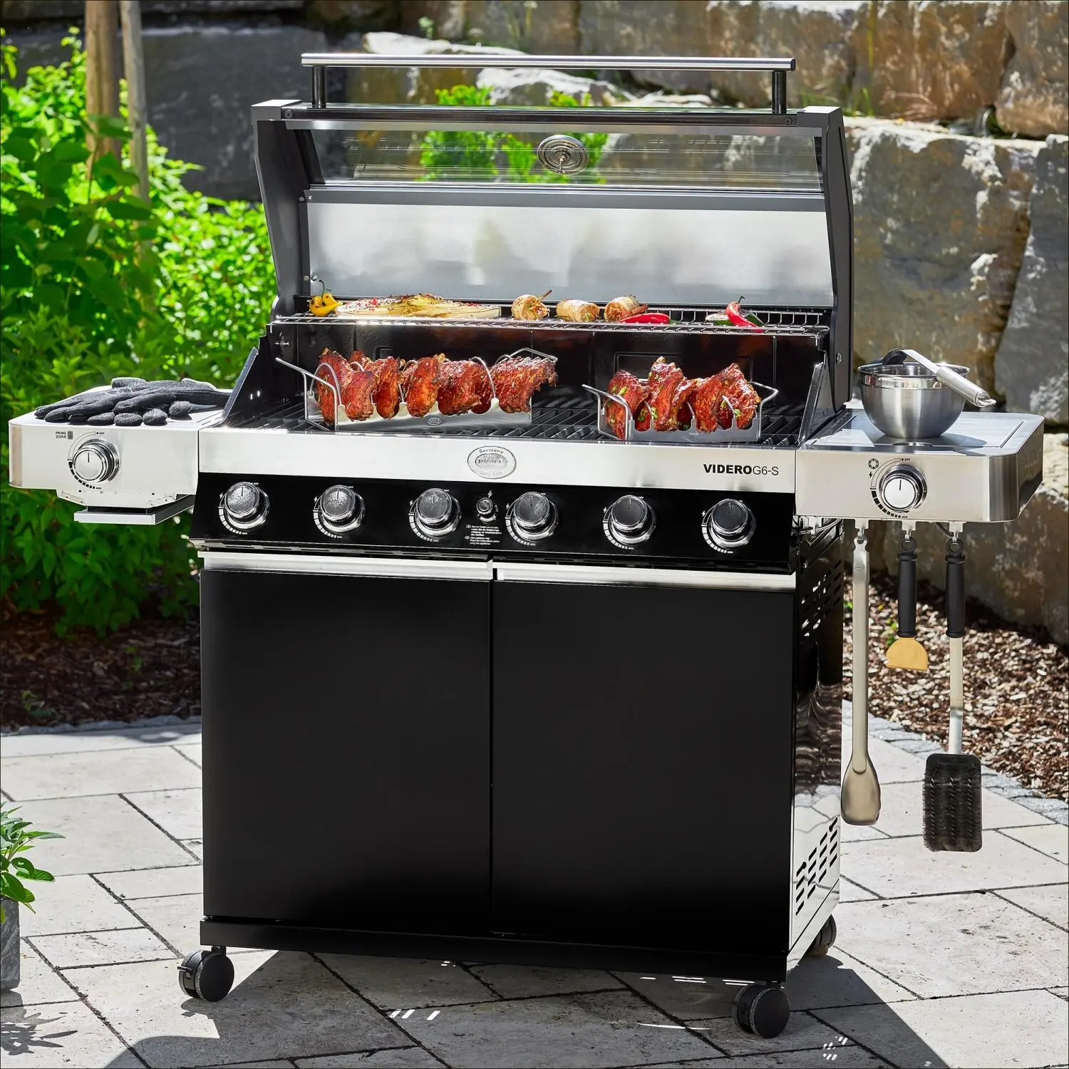 Rösle Gasgrill BBQ-Station VIDERO G6-S Vario+ 6 Rösle Gasgrill BBQ-Station VIDERO G6-S Vario+ – Bild 6