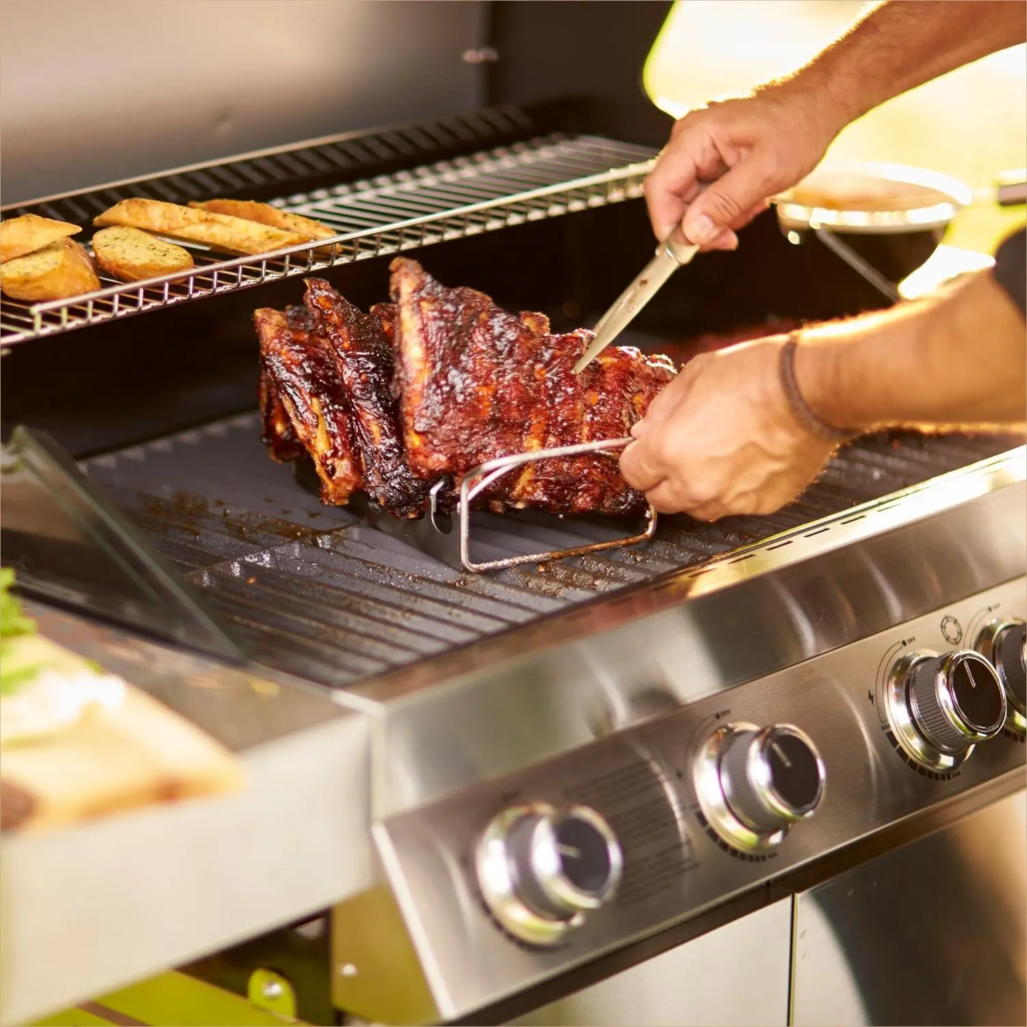 Rösle Gasgrill BBQ-Station VIDERO G4 (Edelstahl) 2 Rösle Gasgrill BBQ-Station VIDERO G4 (Edelstahl) – Bild 2