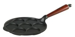 Skeppshult Pfannkuchenpfanne 7er Mit Holzgriff
