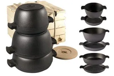 Skeppshult Topfstapel 6 Teile 3 Skeppshult Topfstapel 6 Teile – Bild 3