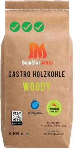 Big Green Egg Holzkohle Woody Buchenholz, 10 Kg