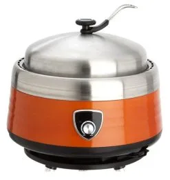 Allgrill Holzkohlegrill Vulcano In Orange