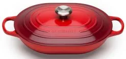 Le Creuset Oblong Signature In Kirschrot